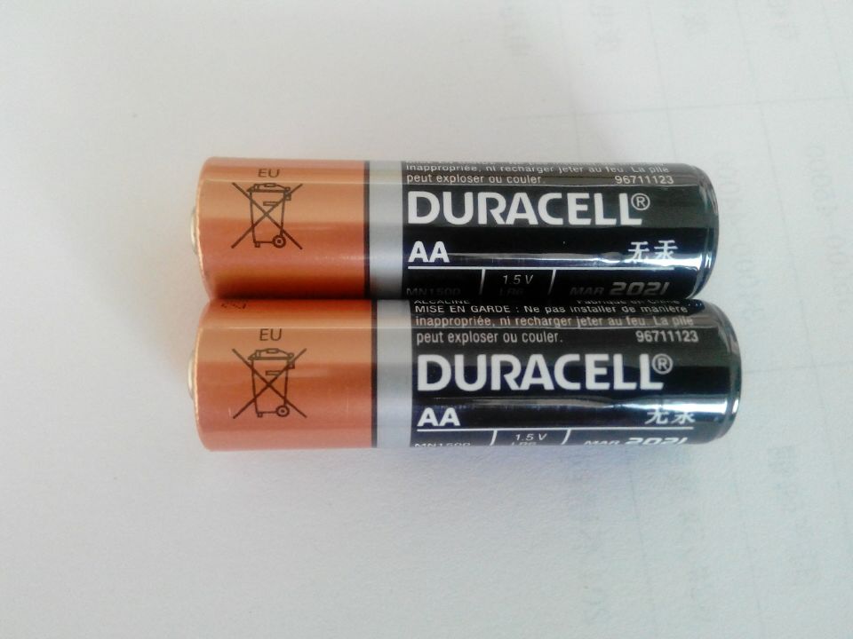 原装正品 金霸王 DURACELL AA LR6 5号 碱性 干电池